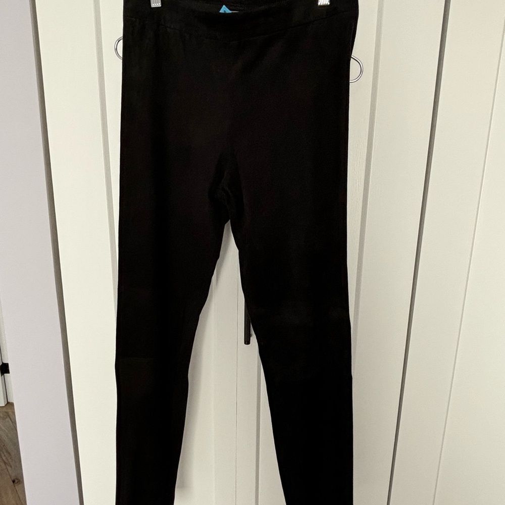 Vince suede Black Leggings